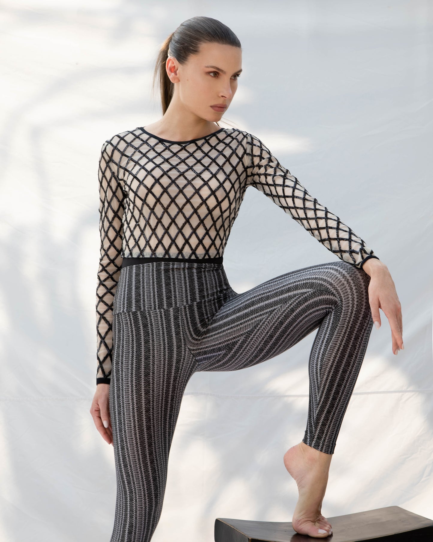 Legging Lycra® Cós Puglia Stripes