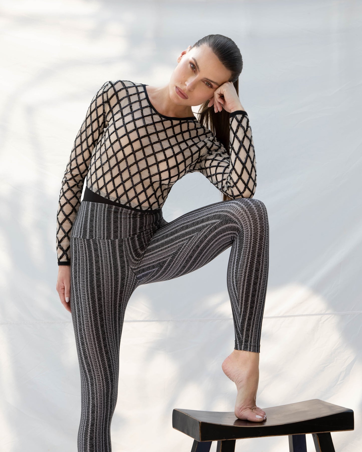 Legging Lycra® Cós Puglia Stripes