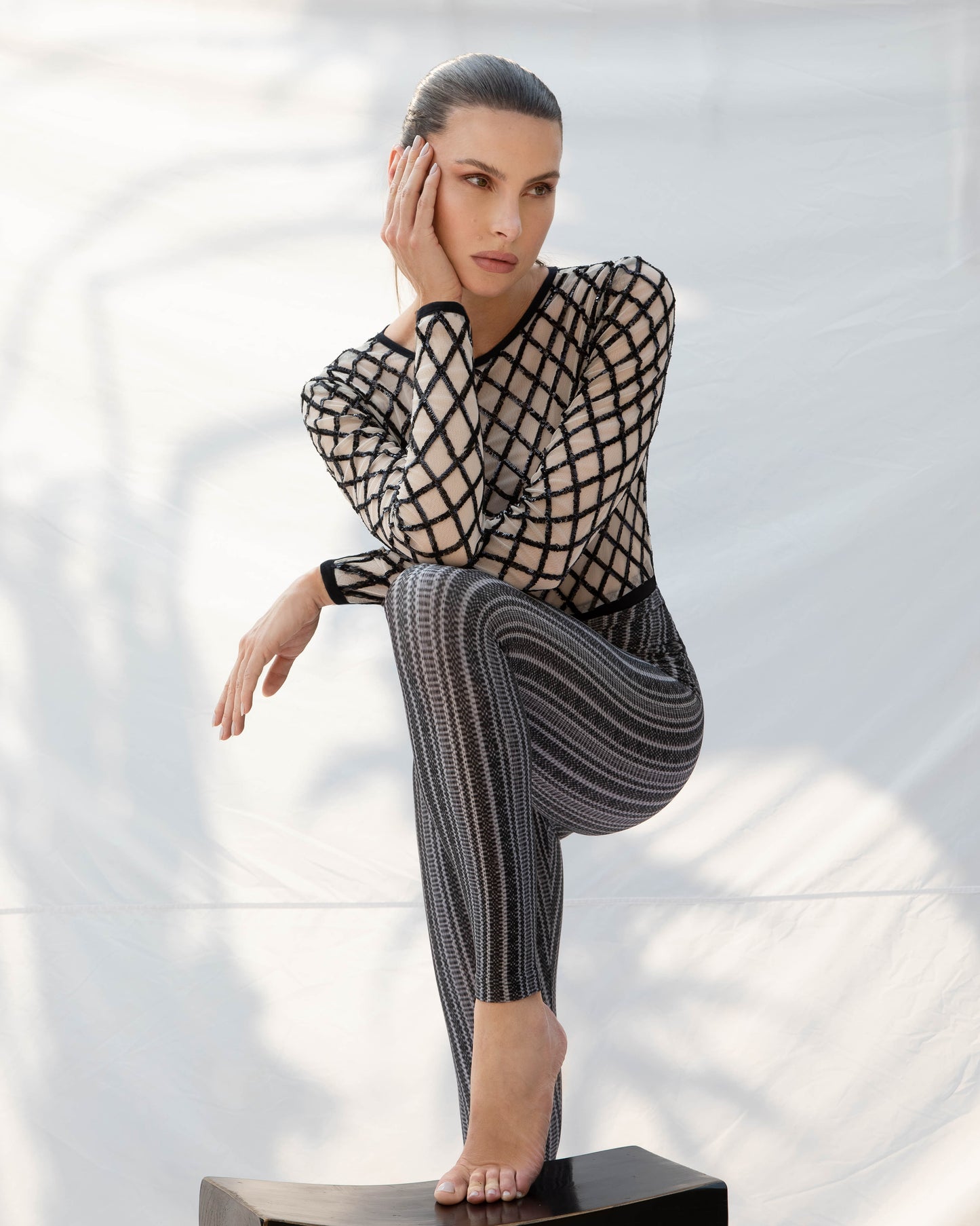 Legging Lycra® Cós Puglia Stripes