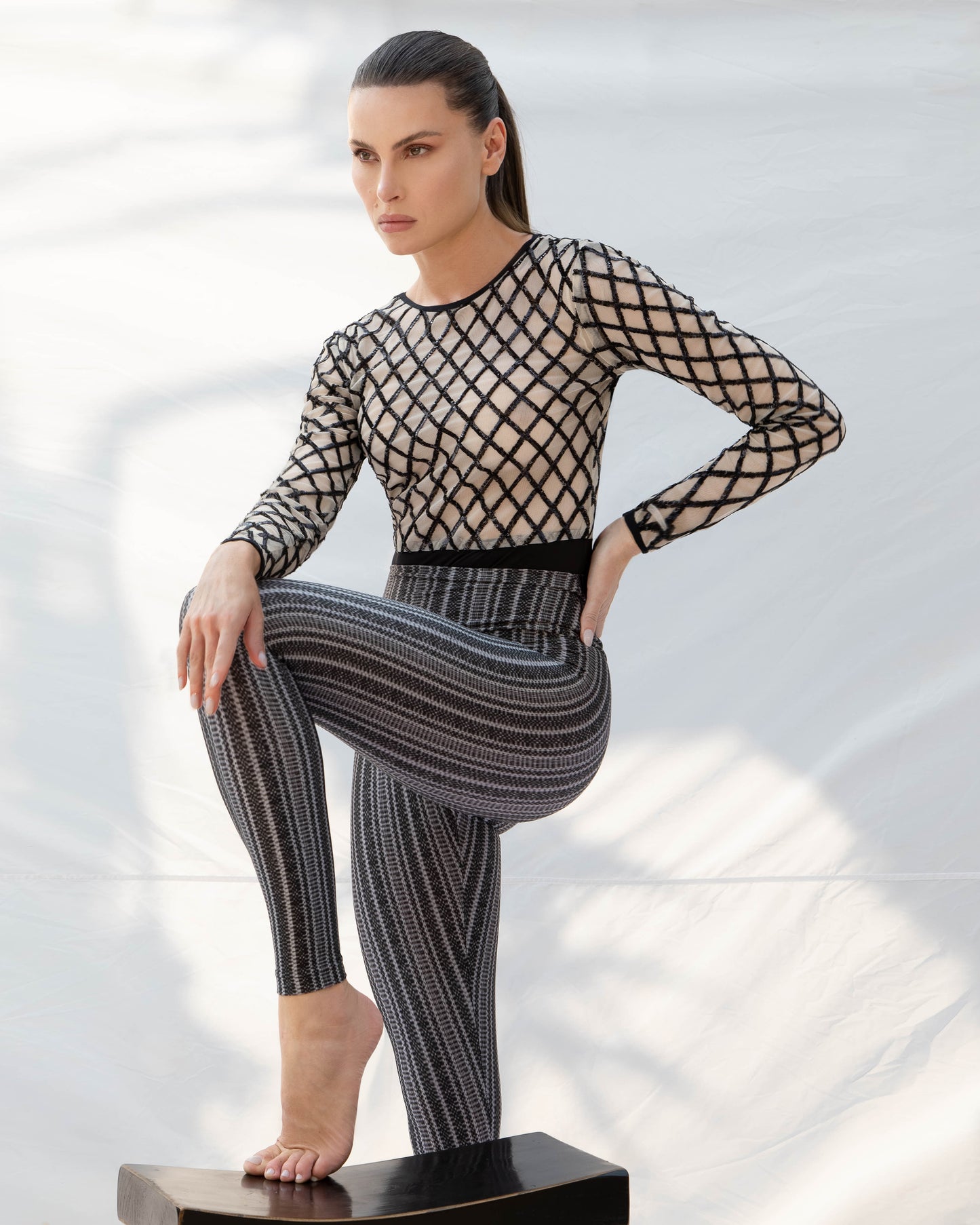 Legging Lycra® Cós Puglia Stripes