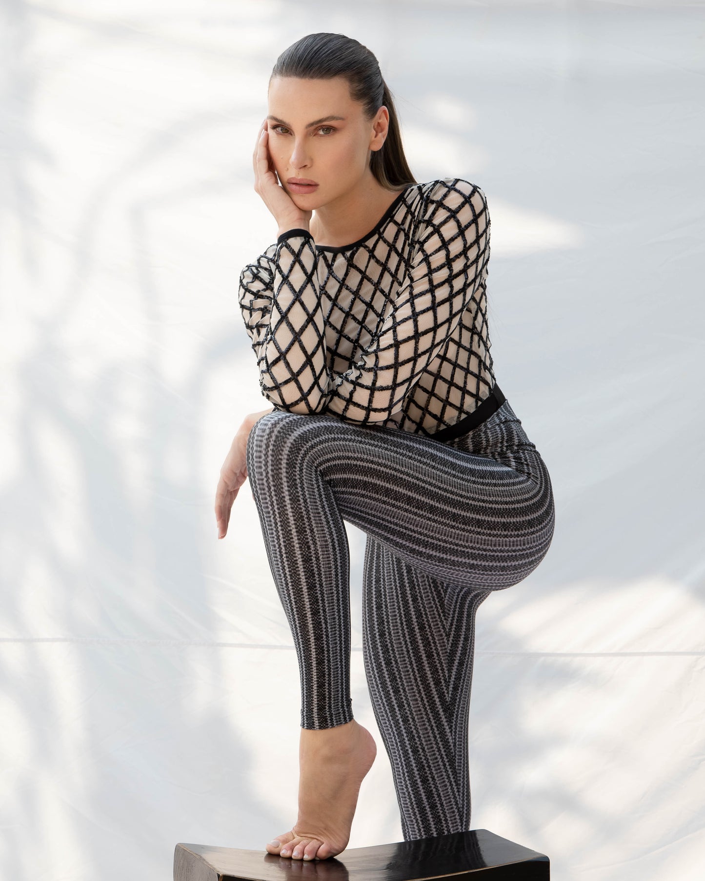 Legging Lycra® Cós Puglia Stripes