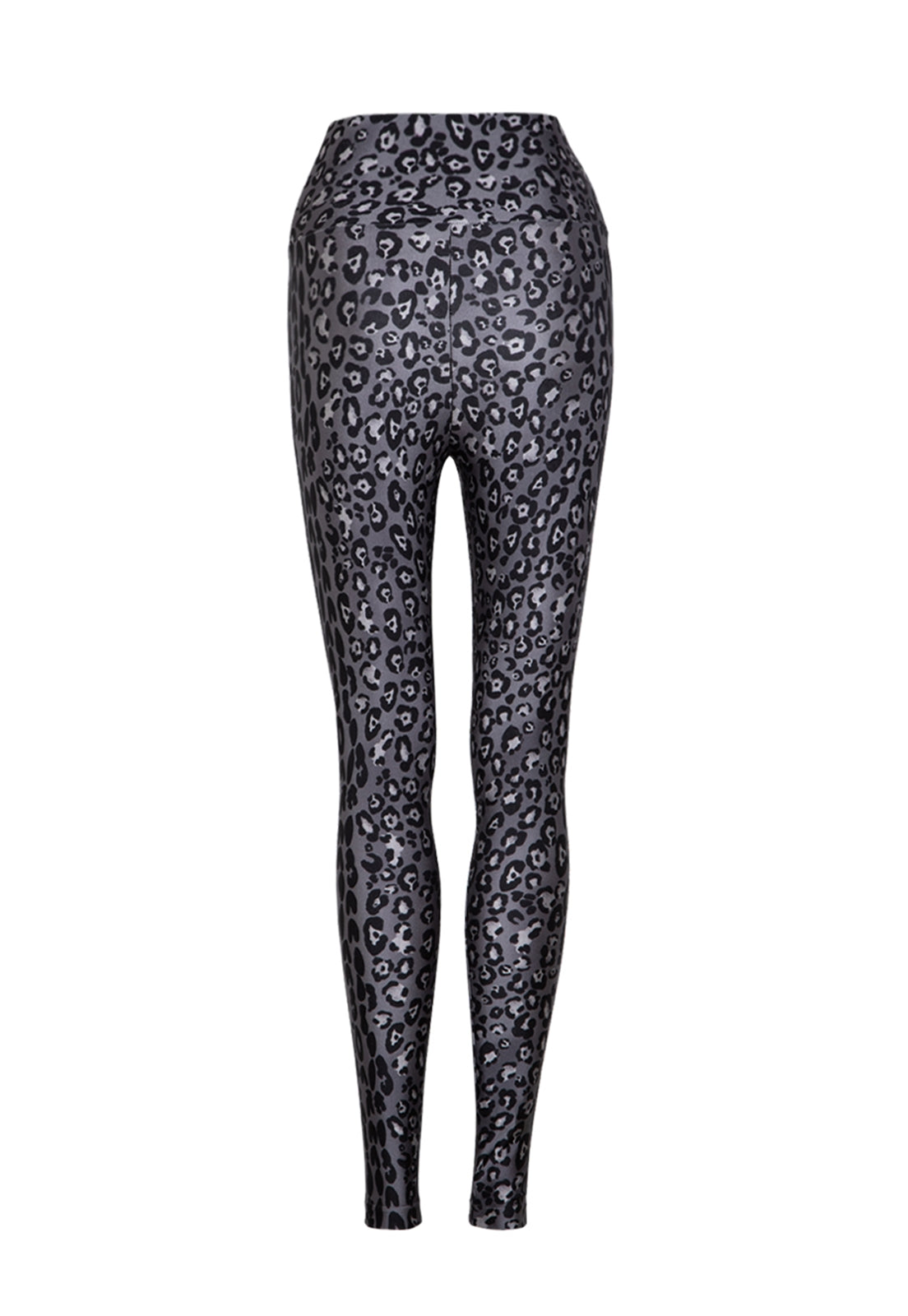 Legging Lycra® Cós Leopard Noir