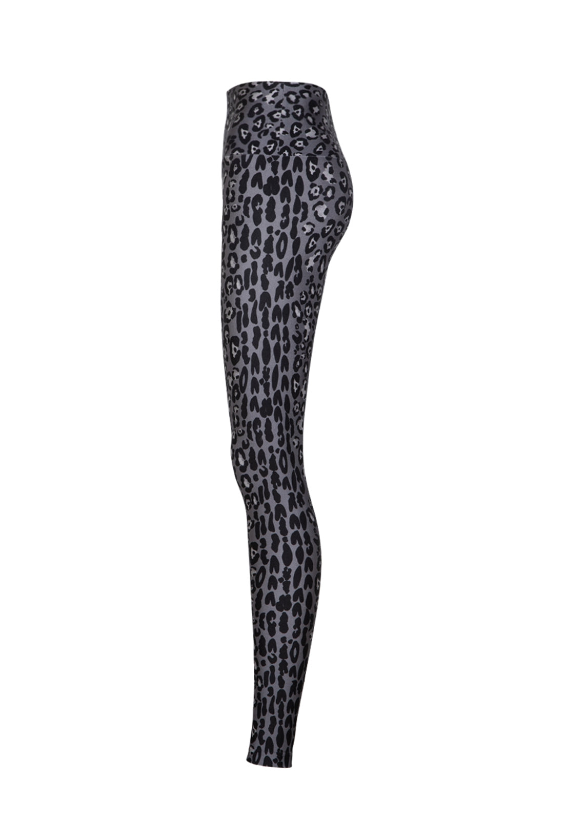 Legging Lycra® Cós Leopard Noir