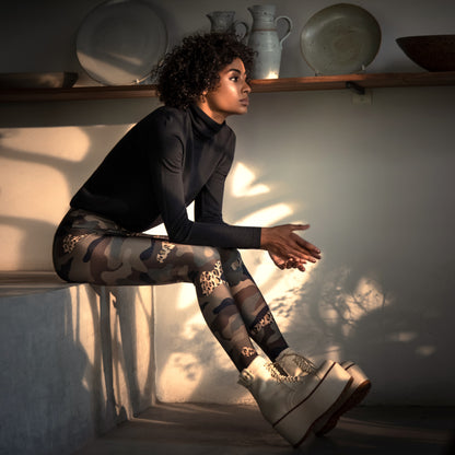 Legging Lycra® Cós Military Camouflage Jungle Cat