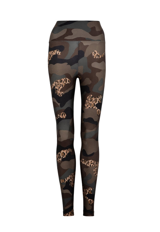 Legging Lycra® Cós Military Camouflage Jungle Cat