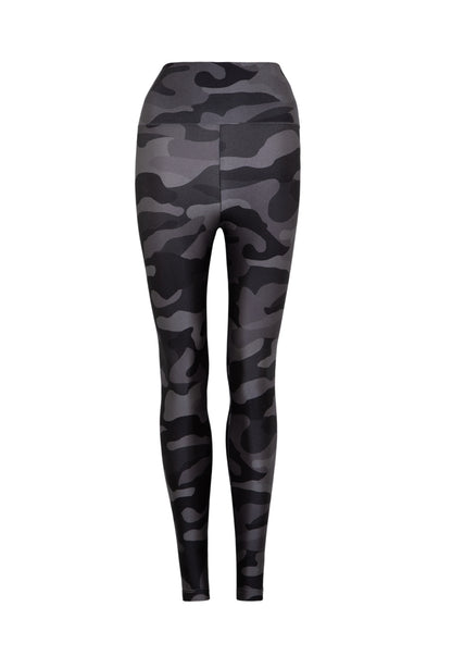 Legging Lycra® Cós Military Camouflage Noir
