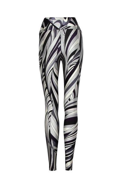 Legging Lycra® Cós Pucci Dream Black & White