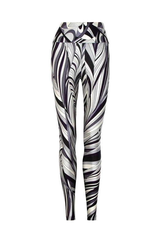 Legging Lycra® Cós Pucci Dream Black & White